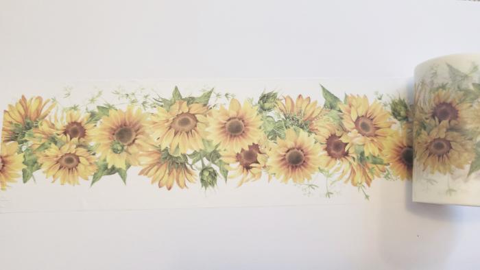 Design Washi Tape Sunflowers